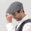 (black)Middle-aged And Elderly Peaked Cap Adjustable Classic Beret Flat Hat 4