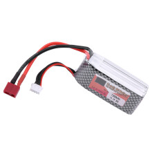 3S 11,1V 1300mAh 30C RC LiPo-Akku mit T-Stecker für Autos, Flugzeuge