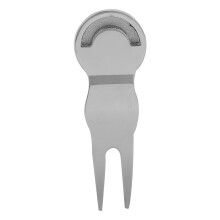 Mini Metal Golf Divot-Reparaturwerkzeug mit Ballmarkierer Tragbarer grüner Fork (GOLF)