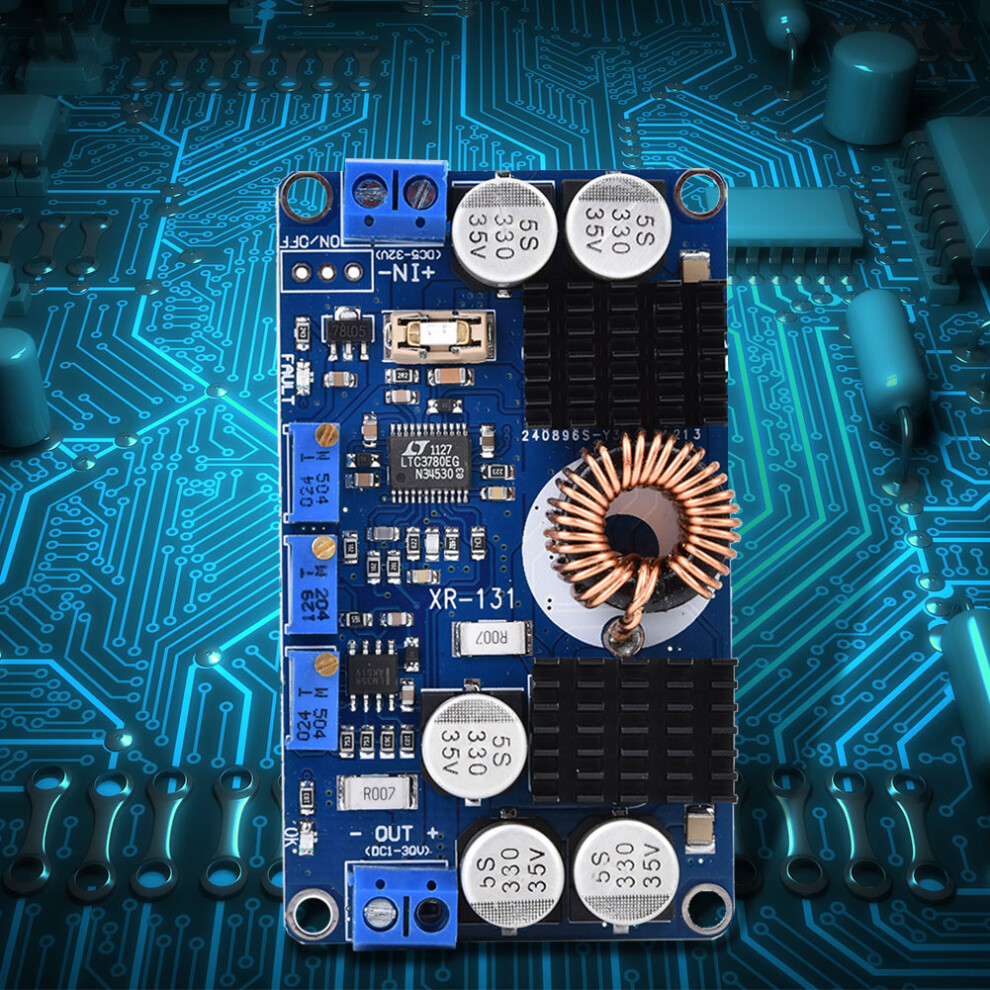 Efficient 10A Ltc3780 Voltage Regulator 5V-32V Input To 1V-30V Output 9411361453656