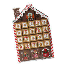 Calendrier de l'Avent de Festival de maison en bois avec