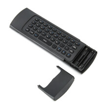 Black 2.4G Wireless Air Mouse & Keyboard with Motion Sensor Dual Sides