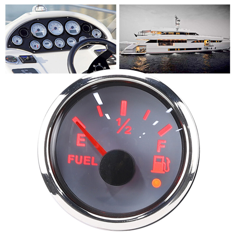 2In Marine Fuel Level Gauge, Ip67 Waterproof, 316 Stainless Steel 7891361455492