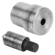 2 Stück Lederlocher-Set 1,5-16 mm 45# Stahl Hohllochstanzer