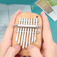 K-8CA 8-Key Camphor Wood Kalimba Thumb Piano, Mini 8-Tone