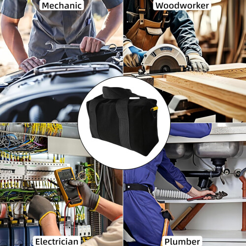 Multifunctionele draagbare gereedschapstas Canvas-Groente 1