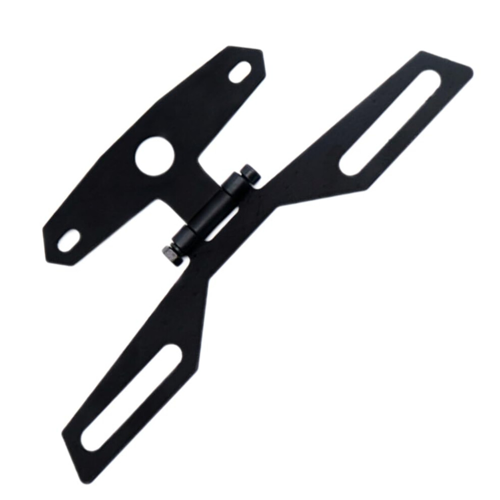Motorcycle License Plate Bracket, Adjustable Motorcycle License Plate Holder, Motorcycle Folding Tail Holder Rear Bracket Mount For Motorcycle Light 9105992093151