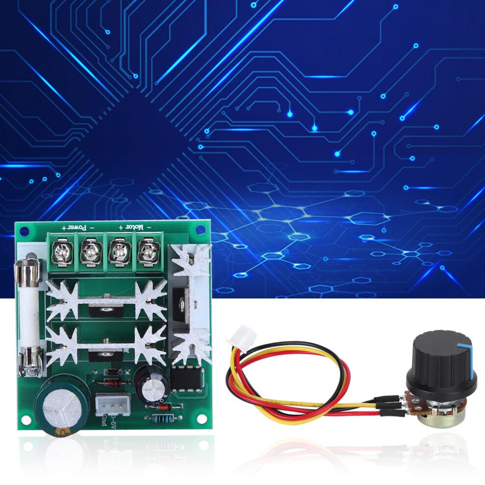 Dc Motor Speed Controller Module 6V-90V 8A 16Khz Pwm Stepless Regulation 9471361466797