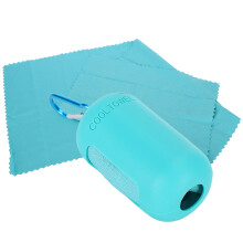 Portable Microfiber Travel Sports Towel Blue – Quick Dry & Compact