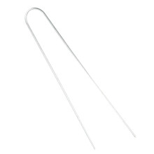 50 Steel U Shaped Stakes for Ground Garden Farm Tent Landscape Fence