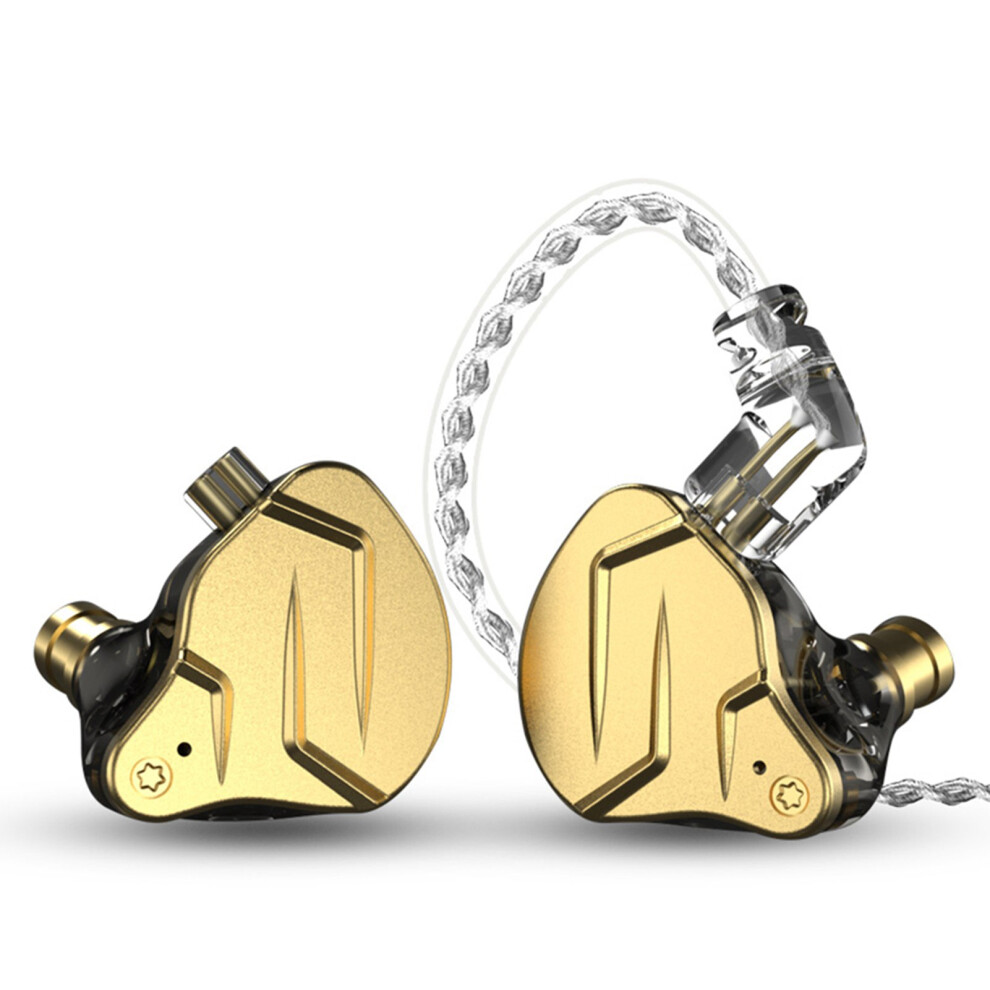 Zsn Pro X Wired In-Ear Headphones 1Ba+1Dd Hybrid Driver 3.5Mm Black/Gold 9301361471302