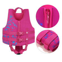 Gilet d'apprentissage de la natation pour tout-petits, gilet flottant fonctionnel avec sangles réglables et triple boucle de sécurité, aide à la