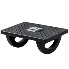 Foot Stool with Roller Massage for Relieve Foot Leg-Black