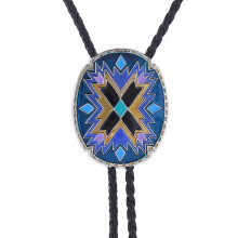 1 Pc Totem Shoestring Necktie Bolo Tie Cowboy Necktie-Style 7