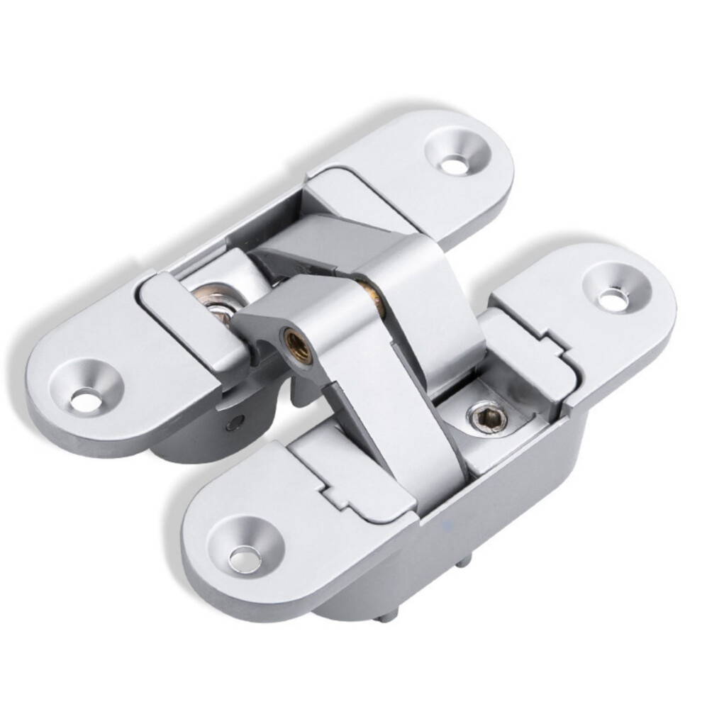 Invisible Door Hinges Adjustable Concealed-Silver Right Open 7704000144360