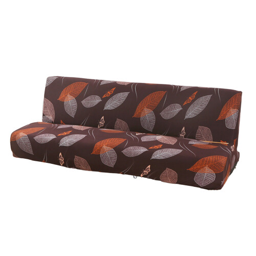 Folding Couch Bed Cover Soft Touches Polyester Slipcover for-2