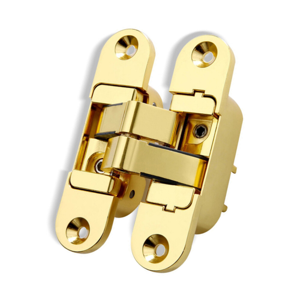 Muted Door Hinges Adjustable Butt Hinge 180-Gold Right Open 7704000144650