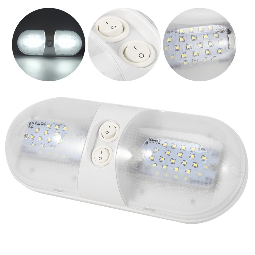 800Lm 12V Led Oval Dome Ceiling For Rv Camper Boat Car Roof Light 4921361473561