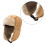 Ushanka Hat Thick Plush Hat Cap Windproof Warm Earflap-Blue 7