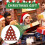 Practical Wood Advent Calendar Wine Stand Rack for Home-Red 5