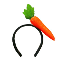 Sweet Simple Fashion Headwear Antiskid Ladies Hair Rings-carrot