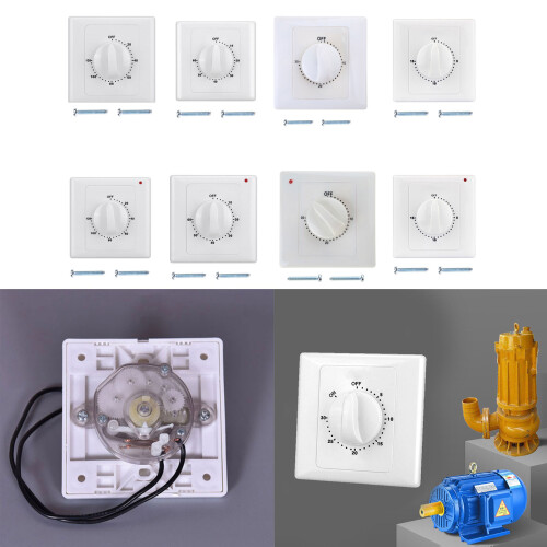 Digital Timer Control Switches Socket-30 minutes with lamp 2