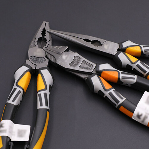8" Professional Wire Pliers Set – Chrome-Vanadium Steel, 3 Types 1