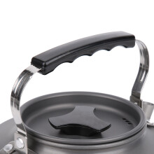 1,1 l Aluminiumlegierung Außencamping-Kessel Wasser-Teekanne Picknick-Set