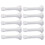 Elegant Spring Door Stops Wall Protections Steel Spring-White 1