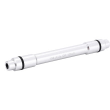 Bike Thru-Achsen-Hub-Adapter 12mm auf 9mm Schnellverschluss Silber