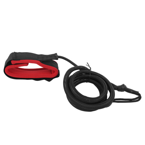 Surfing-Kajak-Leine, 2,18 m, Schwarz/Rot 1