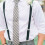 Adult X Shape Suspenders Adjustable Solid Color-medium gray 4