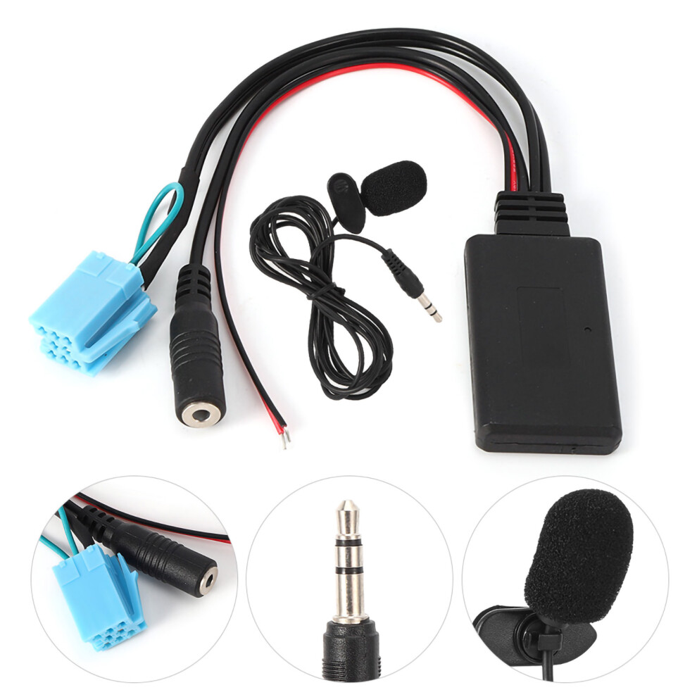 Smart Fortwo 450 8Pin Aux In Cable With Microphone For Handsfree Connection 4921361480675