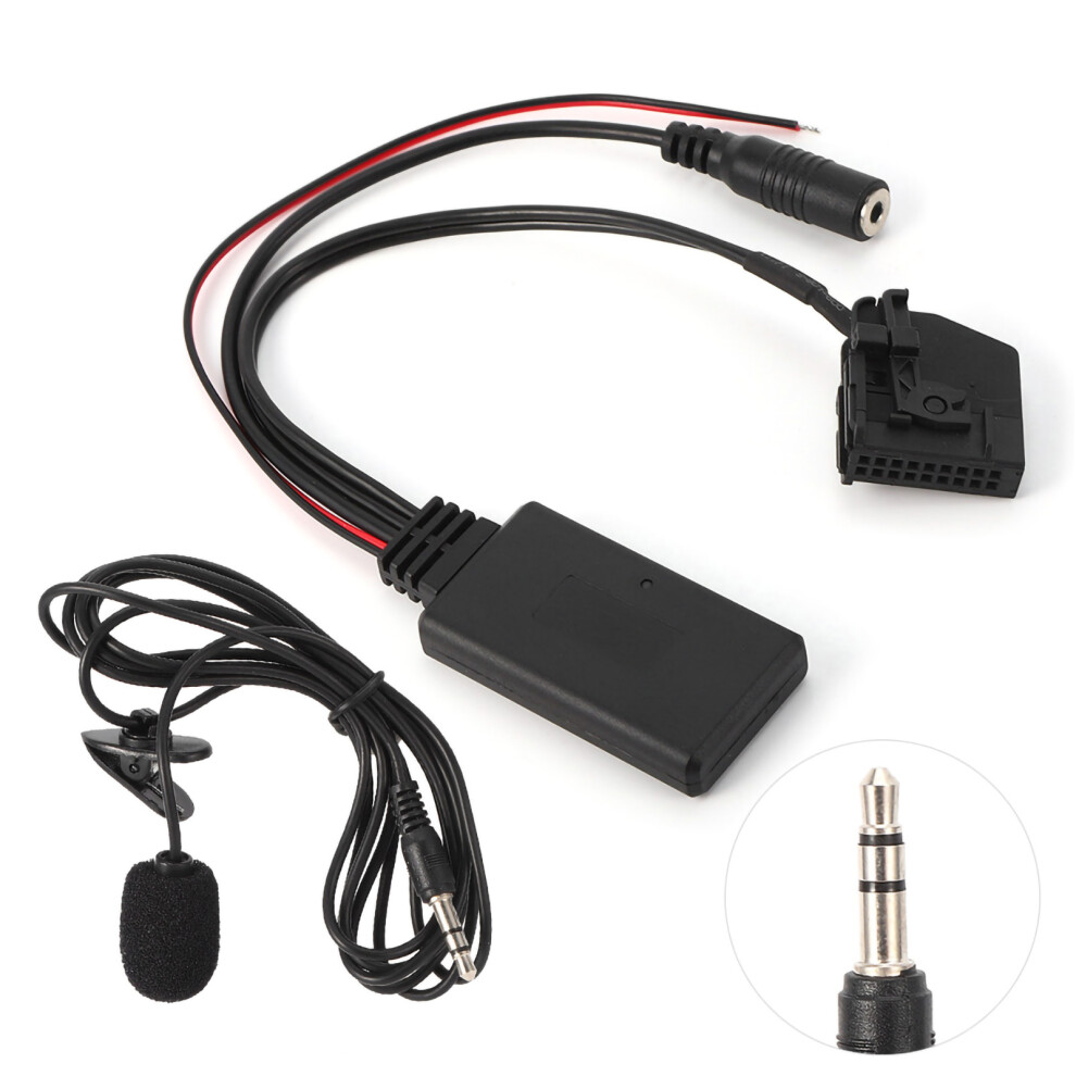 Bluetooth Aux Cable Car Microphone Fit For Benz W203 W211 With 18Pin Plug 9431361480667