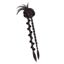 Twist Hair Braid Clip-In-Zubehör,-Natürliches Schwarz