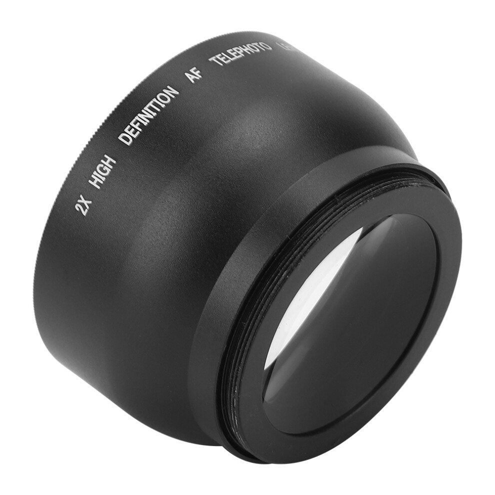 52Mm 2X Aluminum Alloy Magnification Extra Lens For All 52Mm Camera Lenses 7611361481815