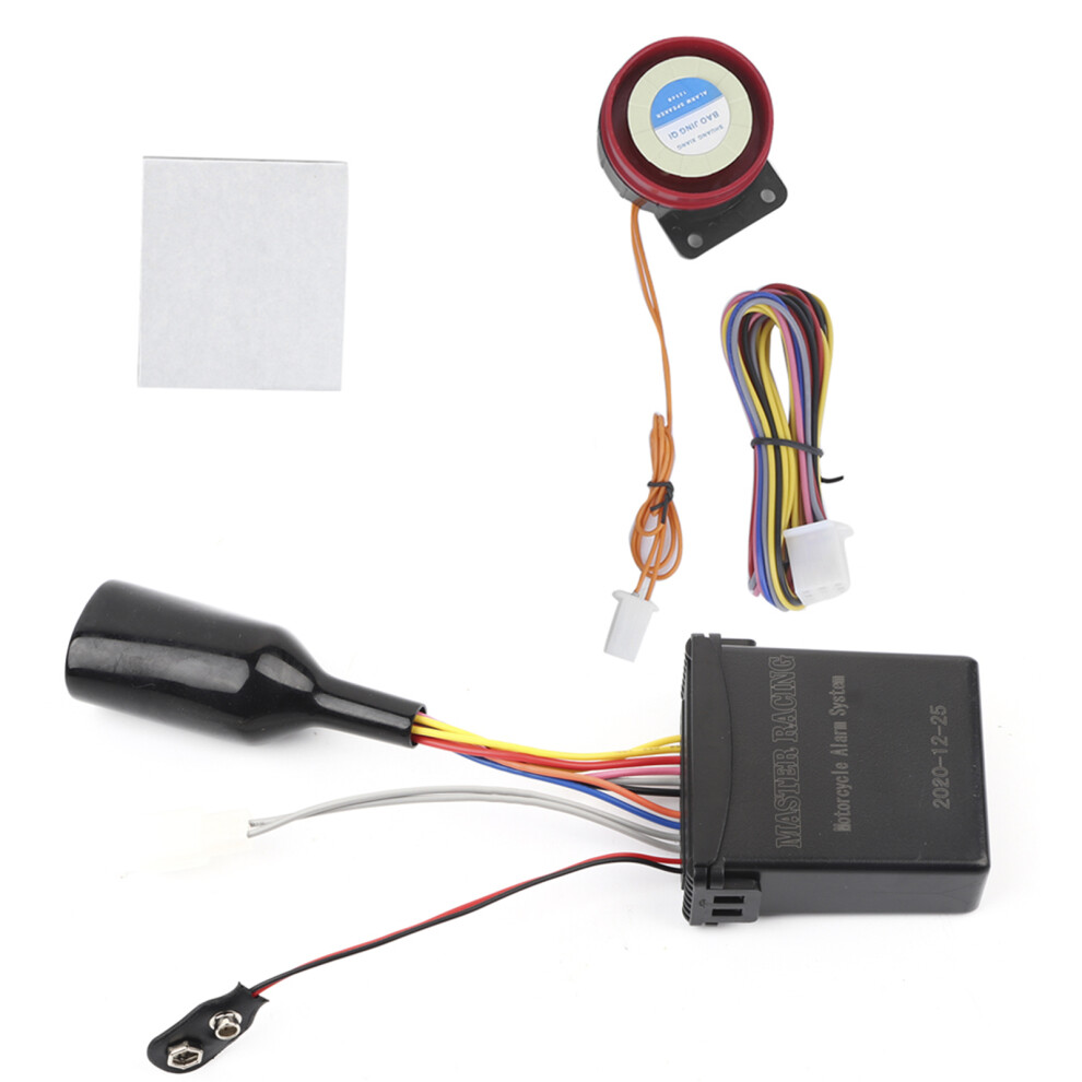 Universal 12V Motorcycle Alarm System With Remote, 700Mah Battery 9451361481945