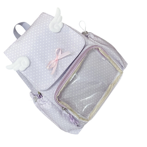 Itabag Rucksäcke Pins Display Rucksäcke mit Einsatz für-Lila