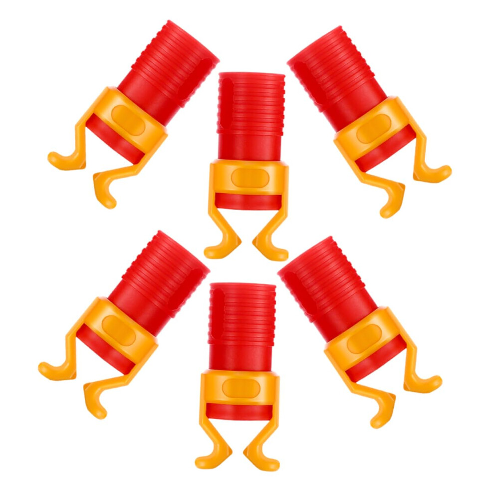 6Pcs Screw Gripper Tool Clamp For Woodworking Hold Screws Drill Attachment Plastic Gripper Holder Fixing Clamp 9339159240182