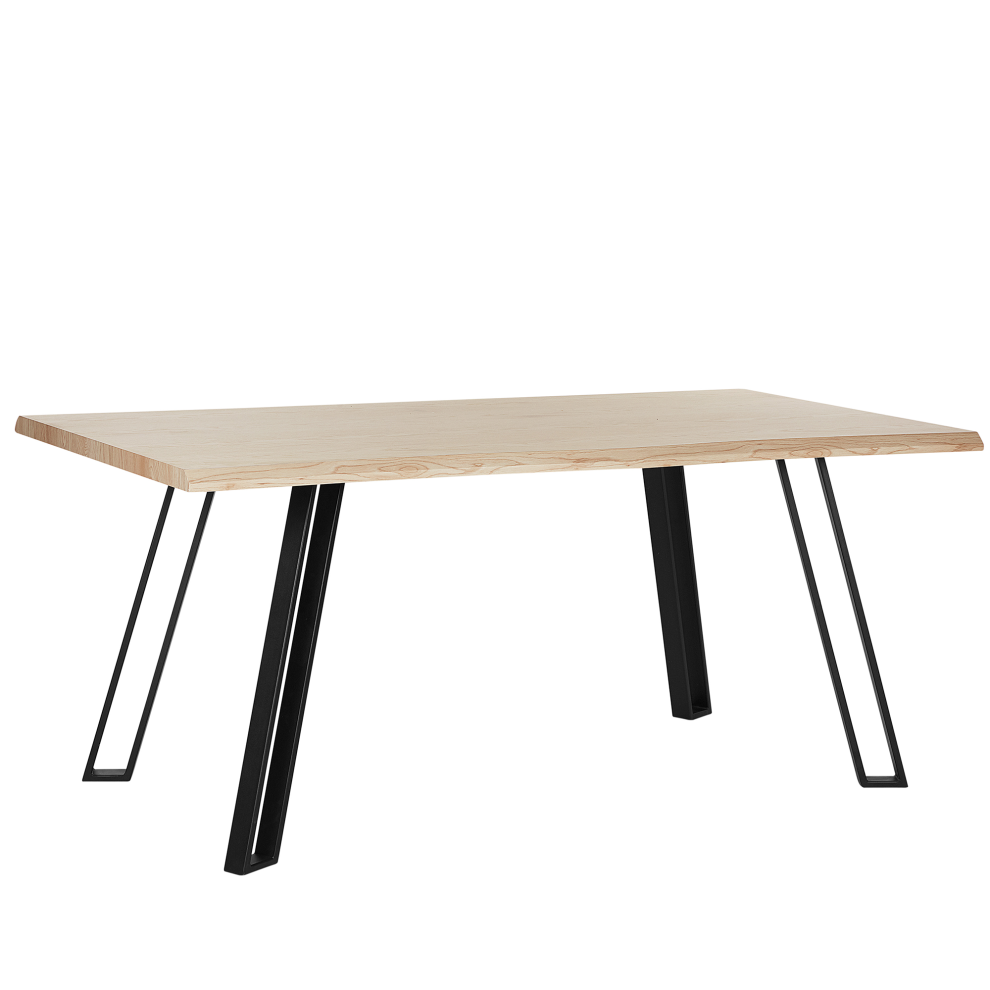 Dining Table GRAHAM Light Brown 180 cm 90 cm-image-OPC-P5W8YHG-NEW