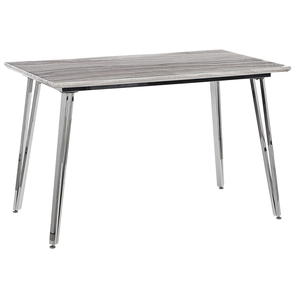 Dining Table GREYTON White 120 cm 70 cm-image-OPC-P9GPJBG-NEW