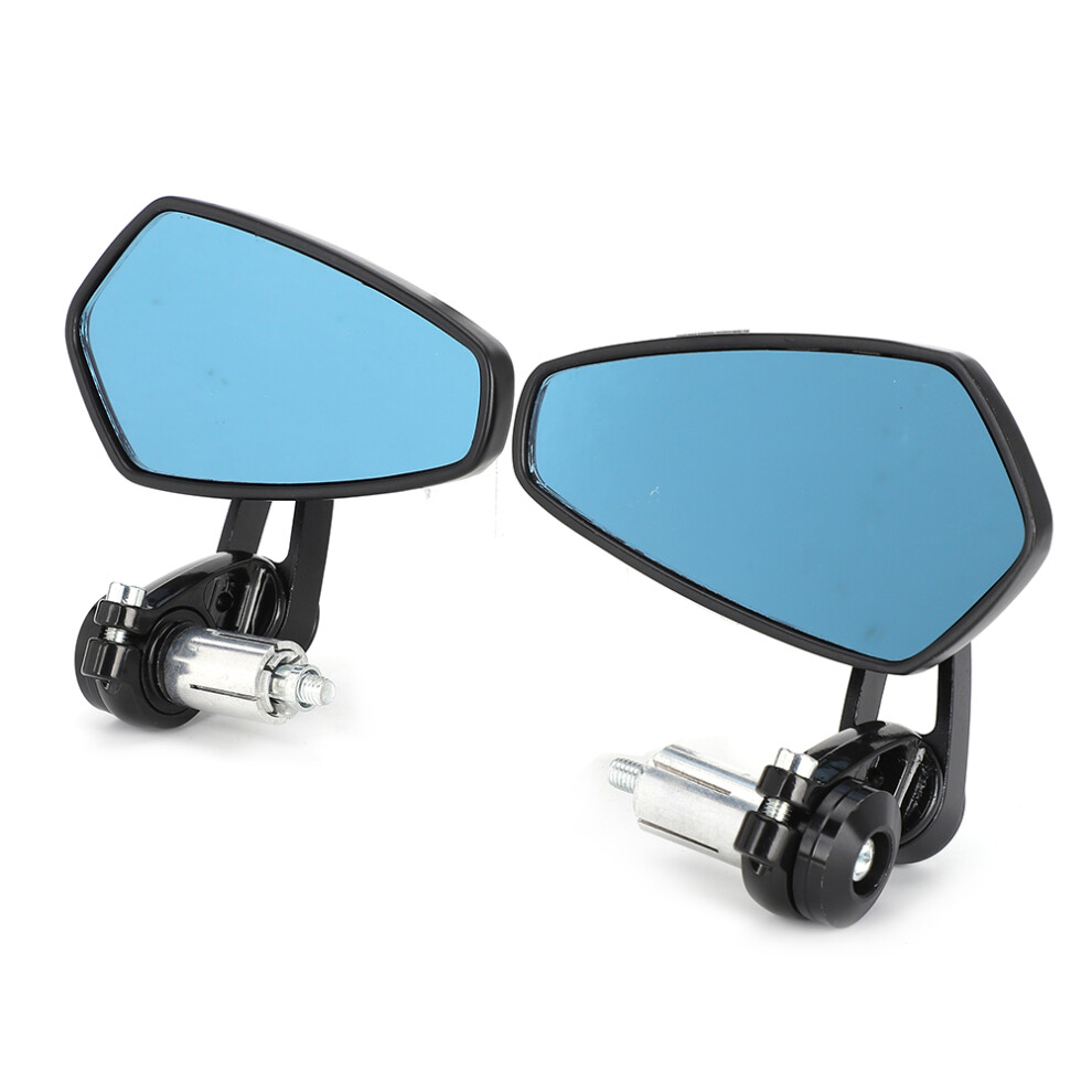 7/8In Aluminum Alloy Handlebar Side Mirror 360 Rotation For Motorcycles 5071361484407