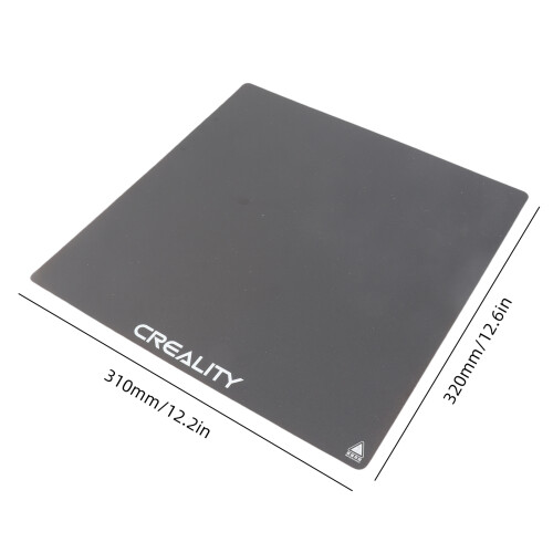 Heated Bed Sticker Sheet 320x310mm Black for 3D Printer 1