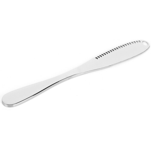 Gekerbtes Buttermesser mit gezackten Kanten, 2