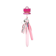 Krankenschwester-Stift- und-Rosa Krankenschwester