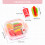Kreative Lunchbox-Radiergummi,-Dessert-Kuchen-Stil 4