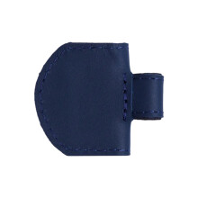 PU-Leder-Seitenmarker, magnetische Lesezeichen, kreative-Blau