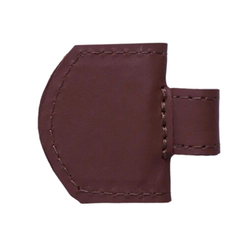 Lesezeichen aus PU-Leder, magnetische Lesezeichen,-Karmesinrot