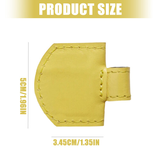 Lesezeichen aus PU-Leder, magnetische Lesezeichen,-Karmesinrot 2
