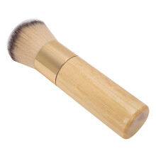 Bamboo Powder Brush 13.5cm Wooden Handle Multi-Use Makeup Tool